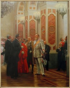 Friedrich III au bal de cour / Werner