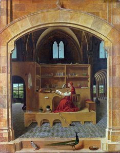 Saint Jérôme dans son bureau - Antonello da Messina