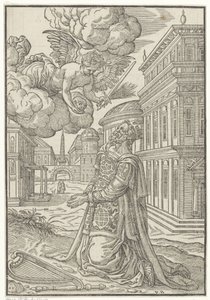David à genoux - Antoni van Leest