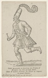 Homme en vêtements orientaux