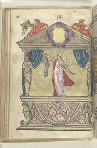 Scène avec personnification de la Magnanimité, 1578
