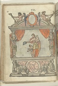 Scène avec personnification de l