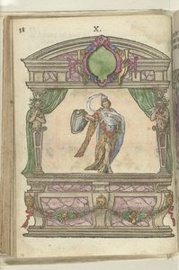 Scène avec personnification de la Prudence (Prudentia), 1578