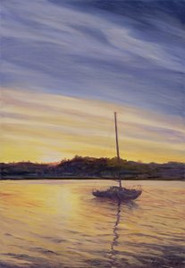 Bateau au repos, 2002 - Antonia Myatt