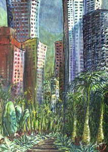 Gratte-ciel, Hong Kong, 1997 - Antonia Myatt
