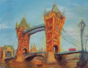 Pont de la Tour, étude - Antonia Myatt