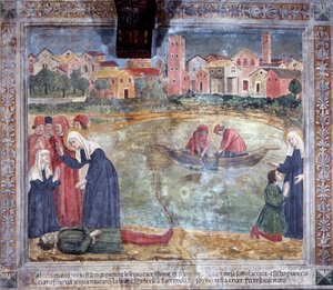 Vie de Sainte Francesca Romana : Un homme est ressuscité par la sainte après s