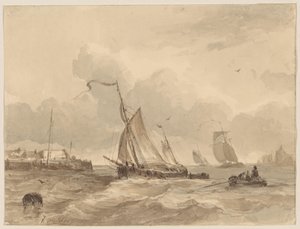 Port de mer - Antonie Waldorp
