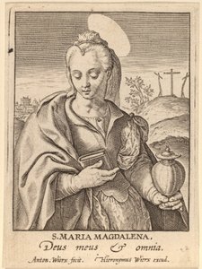 Sainte Marie Madeleine - Antonie Wierix