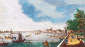 Londres au 18ème siècle - Antonio (after) Canaletto