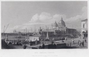 La Dogana, Venise (gravure)