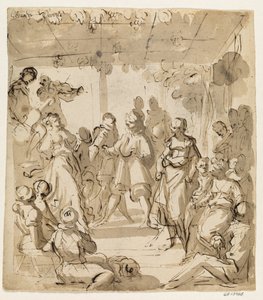 Danse sous une pergola