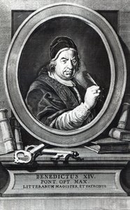 Pape Benoît XIV - Antonio Baratti