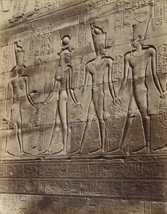 Bas-relief du temple d