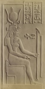 Isis, temple de Dendérah - Antonio Beato