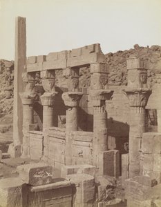 Philae, vue du nord-est de l