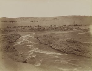 Rapides aux cataractes du Nil, Égypte - Antonio Beato