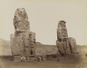 Les Colosses de Memnon - Antonio Beato