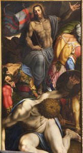 La Résurrection (détail) - Antonio Campi