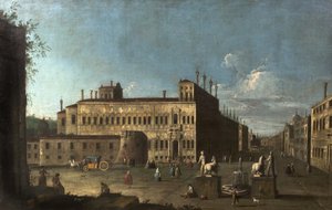 Piazza di Monte Cavallo, Rome, Italie - Giovanni Antonio Canal