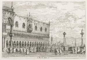 Vues : La Pierre de Proclamation à Venise