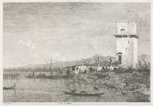 Vues : La tour de Malghera, 1735-1746