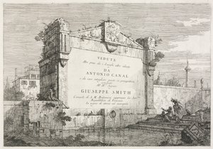 Vues : Page de titre, 1735-1746 - Giovanni Antonio Canal