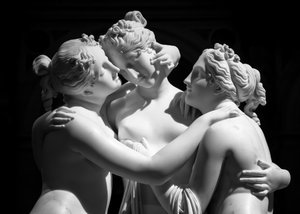 Statue Les Trois Grâces d