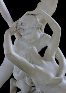 Psyché ranimée par le baiser de Cupidon