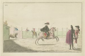 Planche I, de la série Colección de las principales suertes de una corrida de toros - Antonio Carnicero