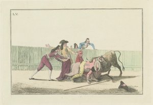 Planche V, de la série Colección de las principales suertes de una corrida de toros