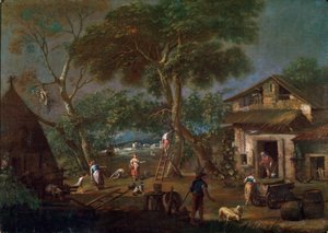 Paysage italien, vers 1750-1795 - Antonio Diziani