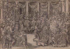 Banquet de Scipion - Antonio Fantuzzi