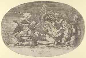Iris, Neptune et Sommeil, 1544 - Antonio Fantuzzi