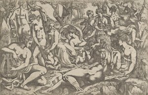 Muses au pied du mont Parnasse