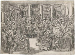 Le Banquet de Scipion - Antonio Fantuzzi