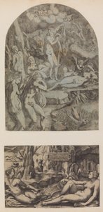 Vénus et les nymphes se baignant, 1543 - Antonio Fantuzzi