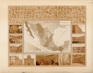 Atlas pittoresque et historique des États-Unis Mexicains - Antonio García Cubas