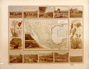Atlas historique et pictural des États-Unis du Mexique. LOC 2008621671-11 - Antonio García Cubas