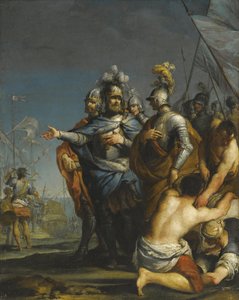 Saint Louis partant pour la croisade - Antonio Gionima