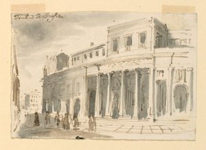 Extérieur, Théâtre de Brescia