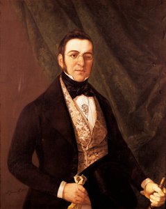 Portrait de Manuel Breton de los Herreros (1796-1873), poète et dramaturge espagnol