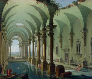 Fantaisie architecturale - Antonio Joli