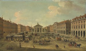 Quatre vues de Londres : Le Covent Garden