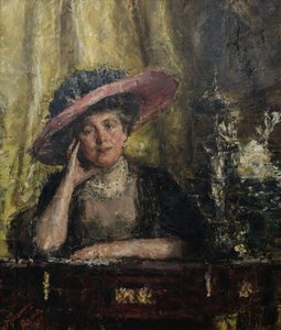 Lady Phillips - Antonio Mancini