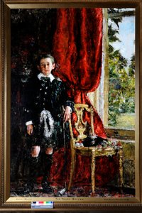 Le jeune golfeur - Antonio Mancini