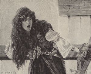 Le Calomniateur (gravure) - Antonio Maria Fabres y Costa