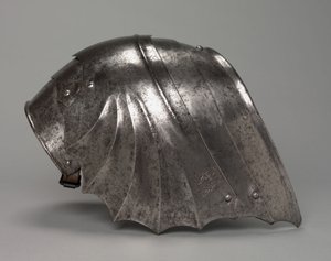Spallière gothique en forme d