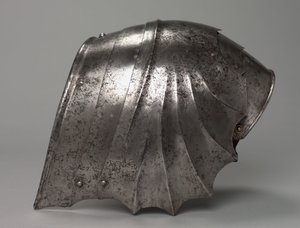 Spallières en éventail gothiques, c.1485-1500