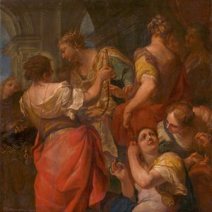Achille et les filles de Lycomède - Antonio Molinari